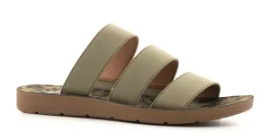 Corky's Dafne Sandal-Olive Leopard