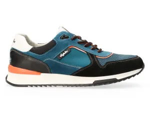 'Dakar ' men's lace- up sneaker - blue mix
