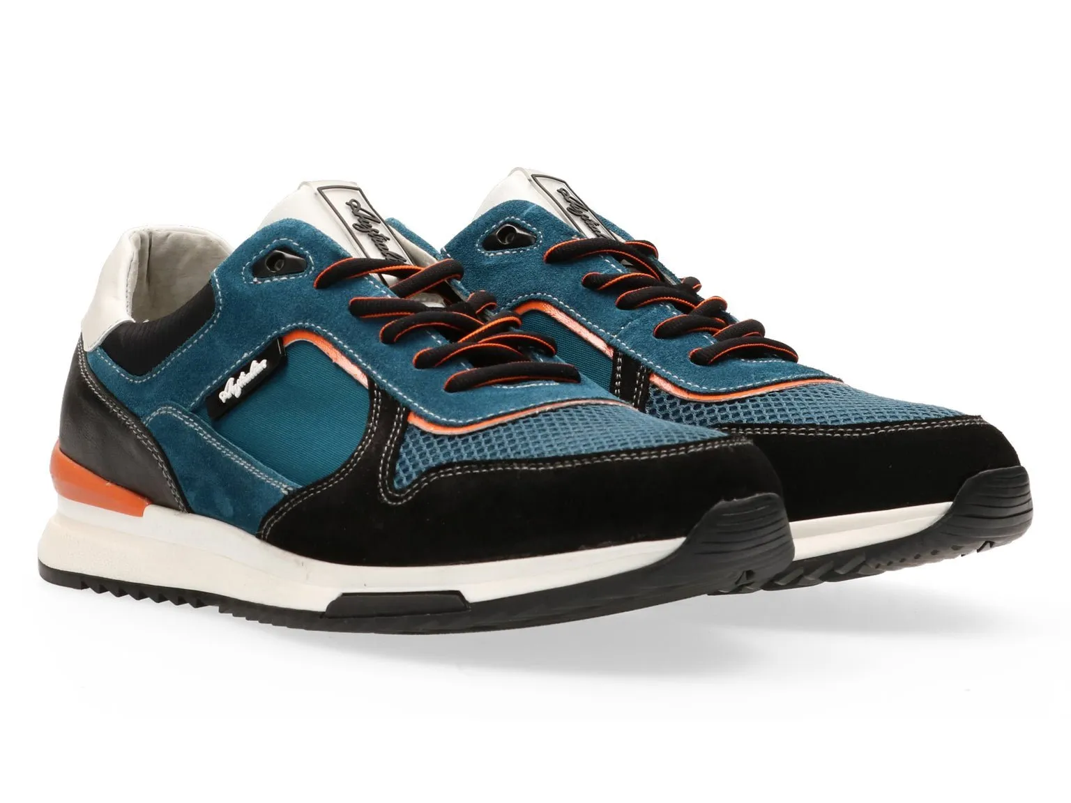 'Dakar ' men's lace- up sneaker - blue mix