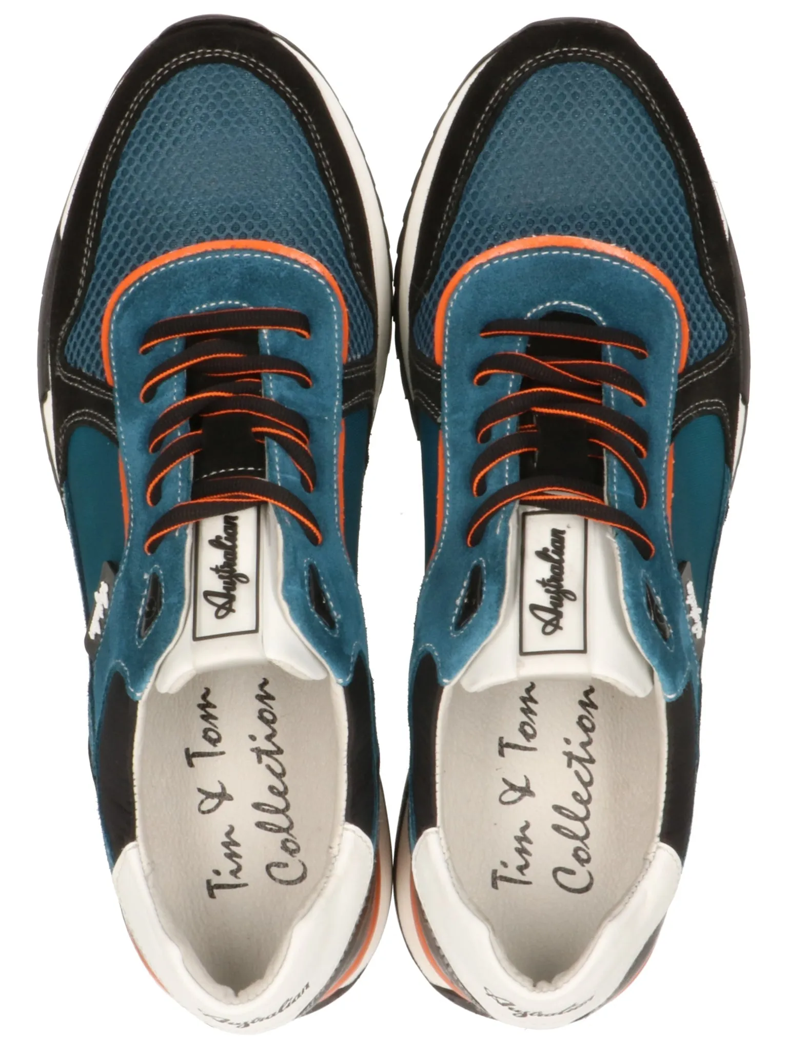 'Dakar ' men's lace- up sneaker - blue mix