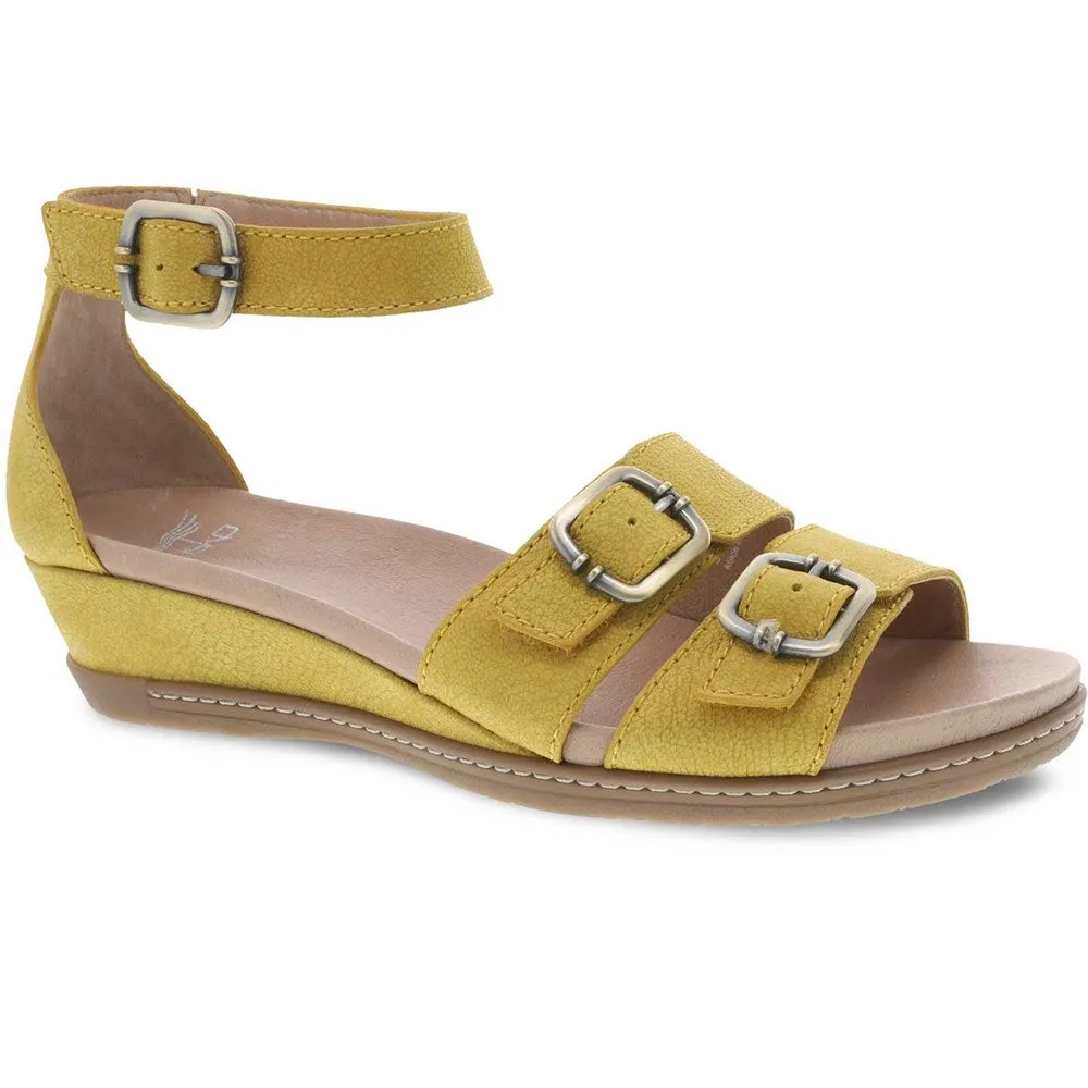 Dansko Astrid-Yellow Nubuck