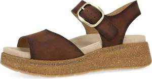 Dansko Bianca Platform Sandal for Women - Memory Foam and Suede Wrapped Footbed for an Extra Plush Comfort and Support