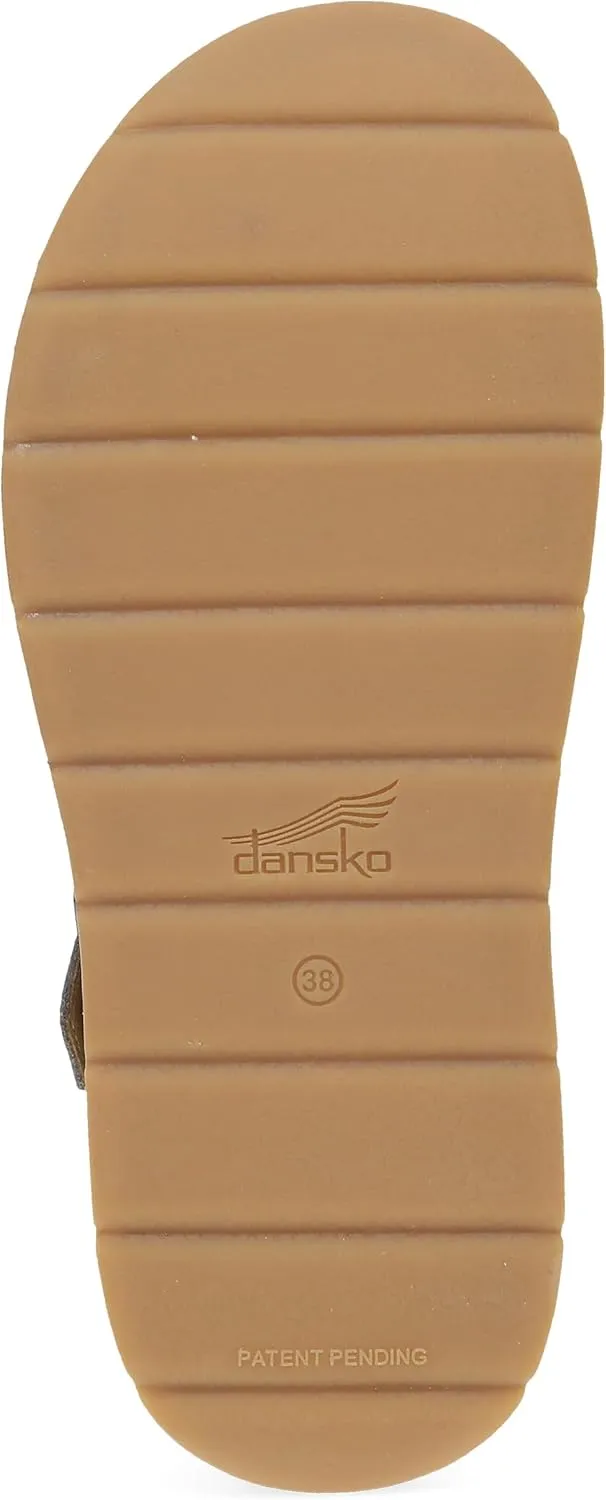 Dansko Brynlee Closed-Toe Platform Mary Jane for Women - Memory Foam and Suede Wrapped Footbed for an Extra Plush Comfort and Support