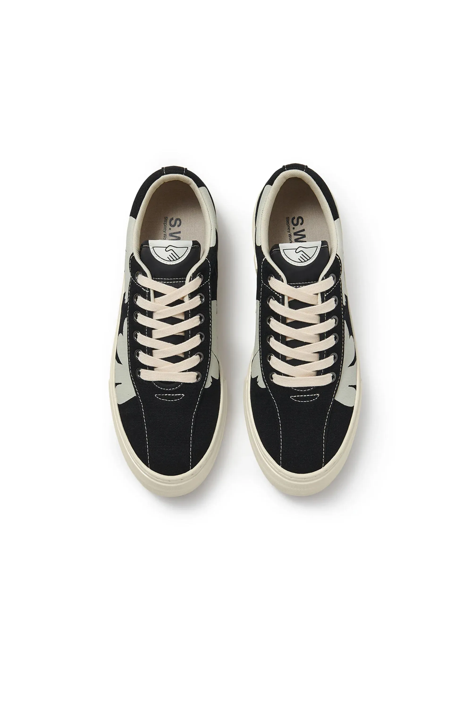 Dellow Cup Sneaker Black/White