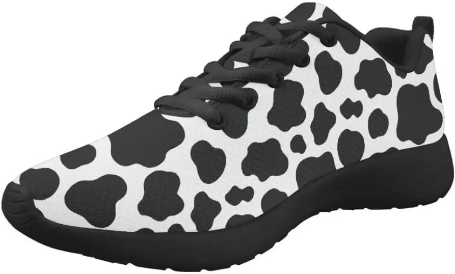 Dellukee Galaxy Print Walking Shoes Women Casual Mesh Colorful Durable Breathable Lace Up Fashion Sneaker