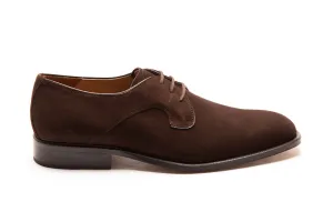 Derby 1609 Brown Suede