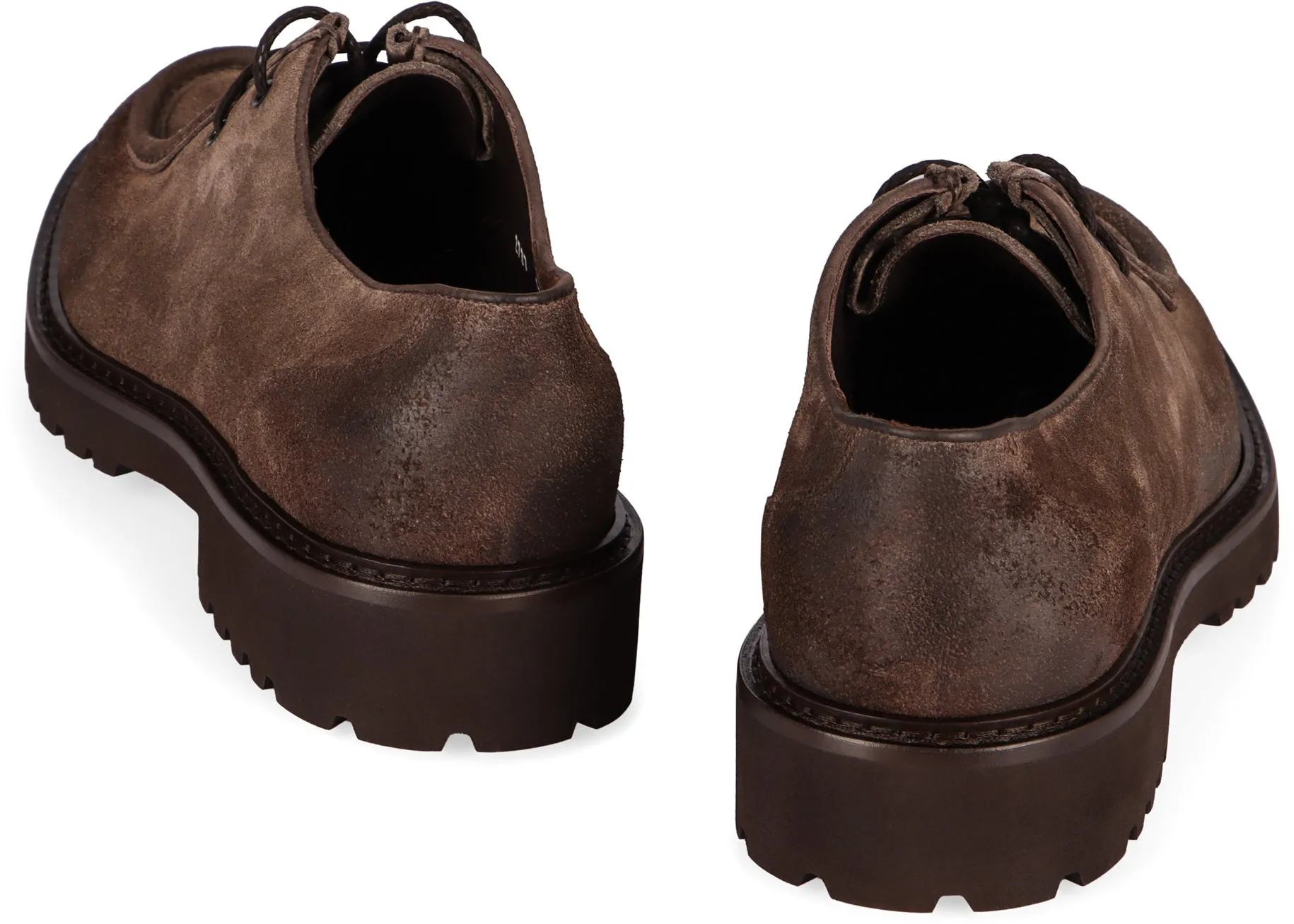 Derby lace-up shoes