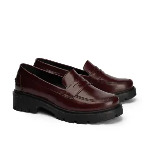 Derby Lug Sole Penny Loafers
