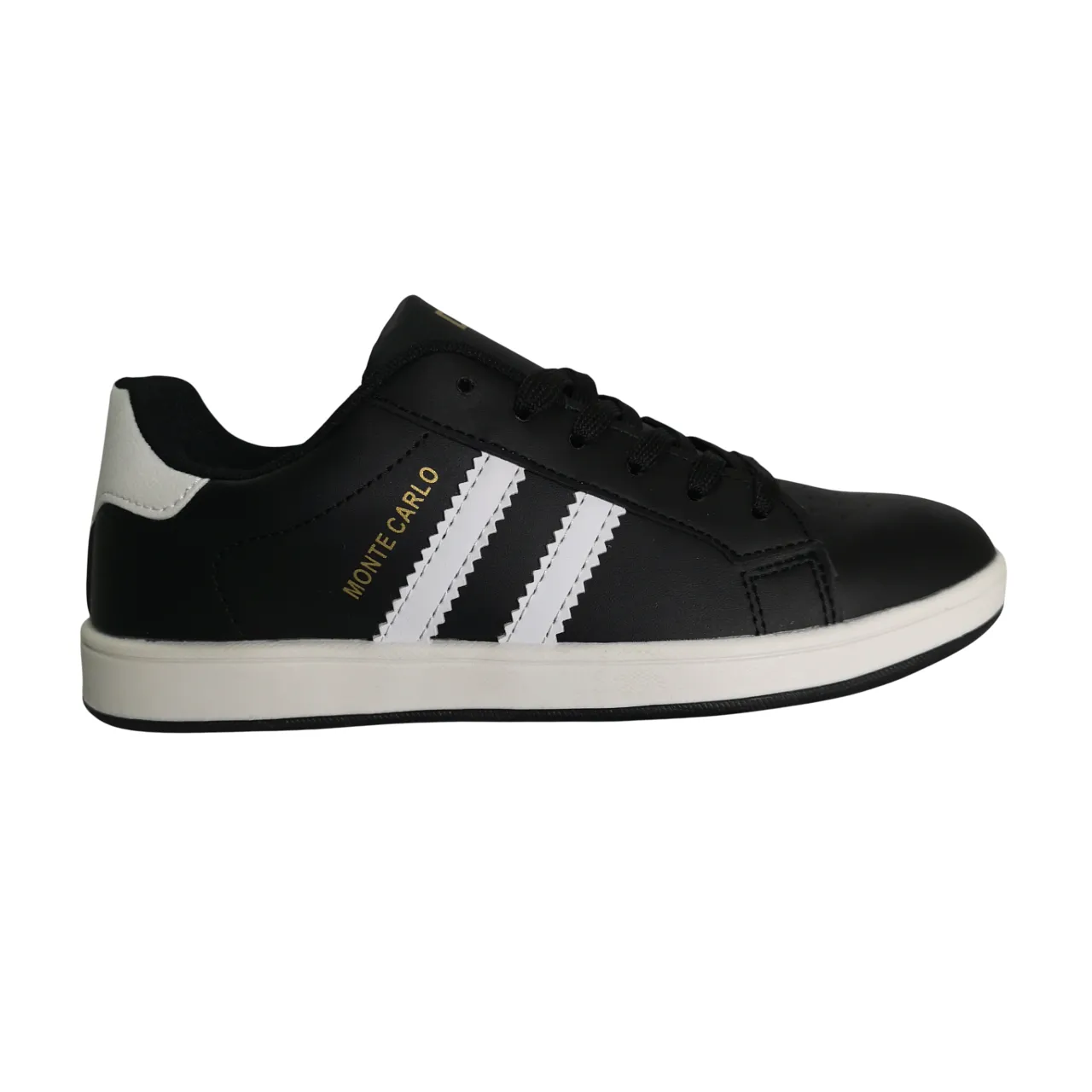 DKS Leather adi Youth Black White Sneaker