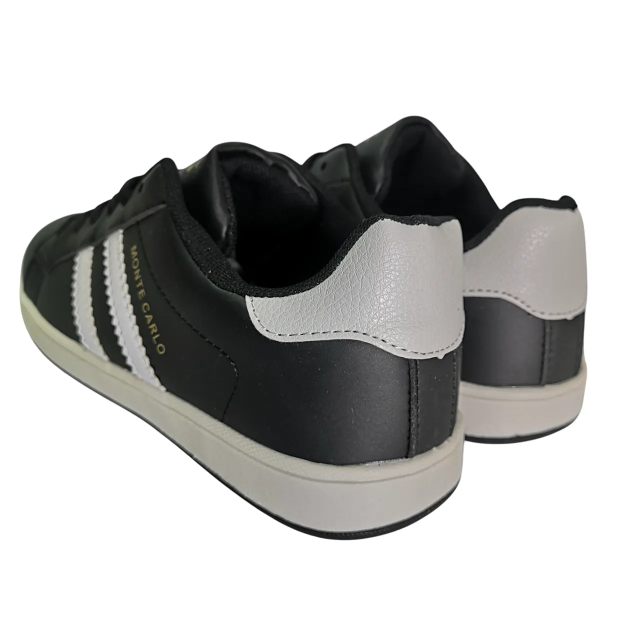 DKS Leather adi Youth Black White Sneaker