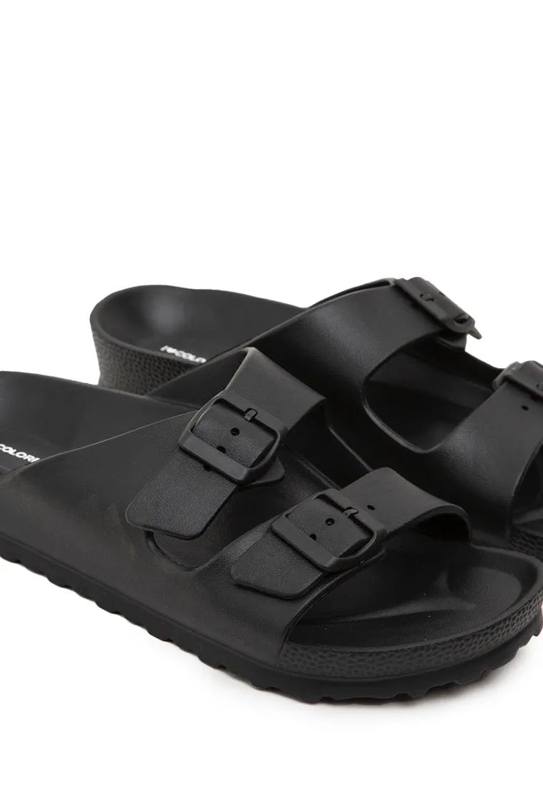 Double Buckle Sandals