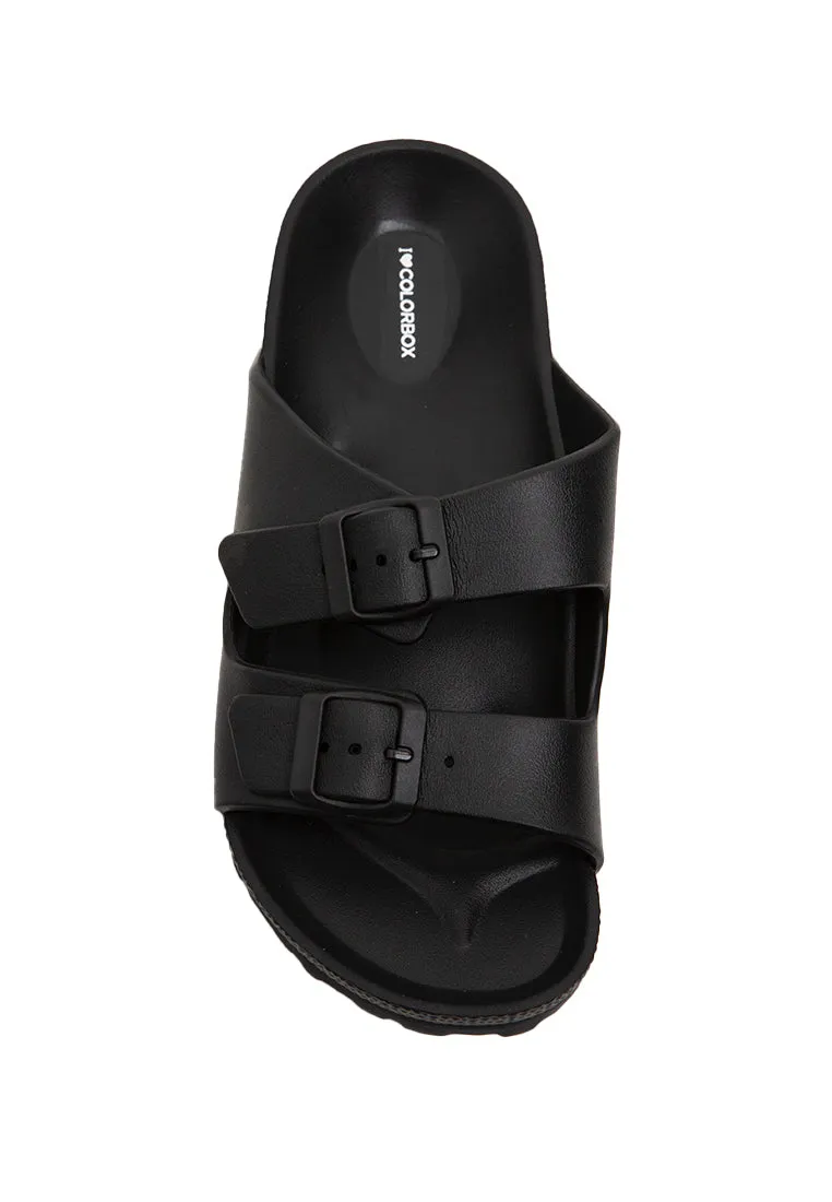 Double Buckle Sandals