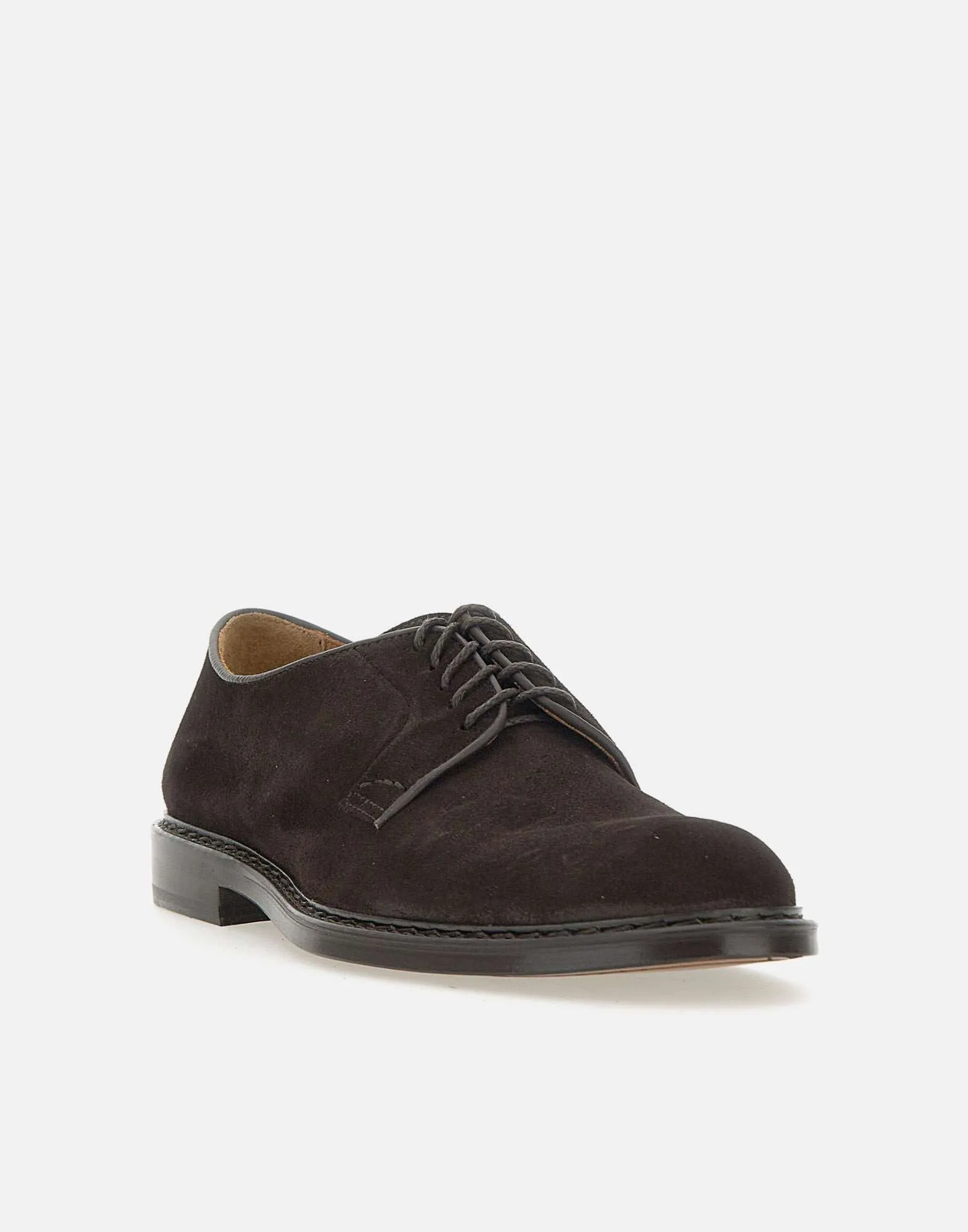 Doucals Mink Dark Brown spetsskor