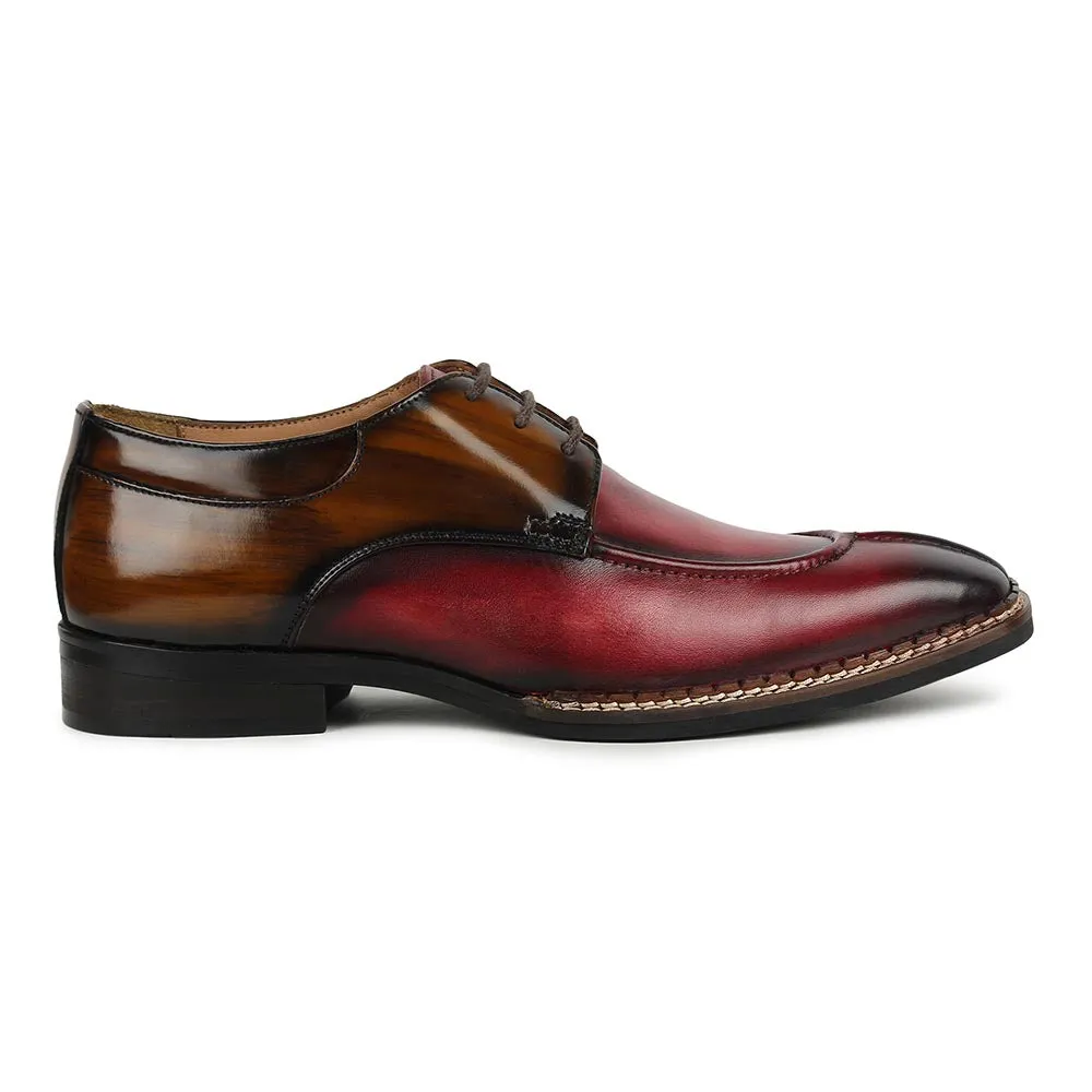Dual Tone Patina Norwegian Derby