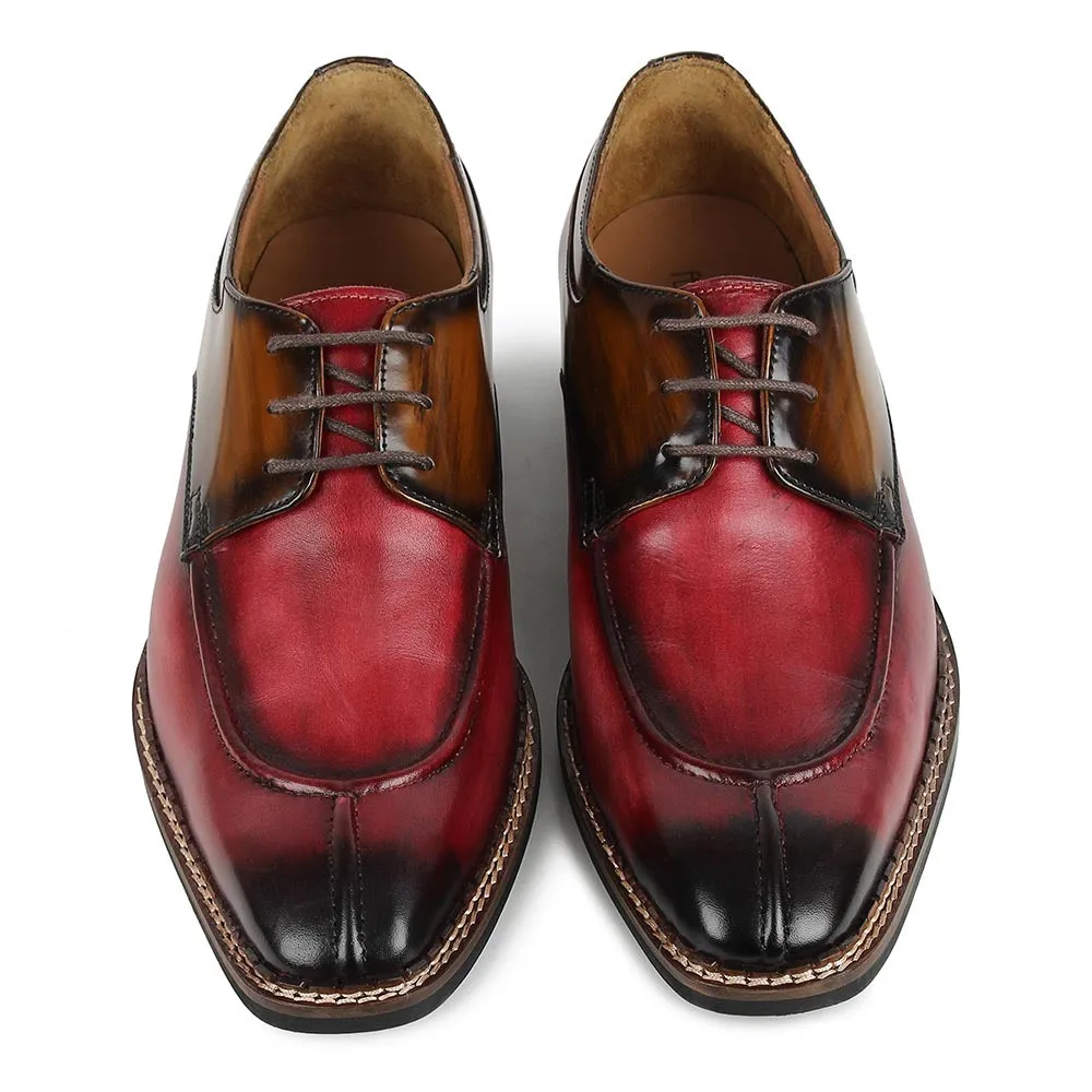 Dual Tone Patina Norwegian Derby