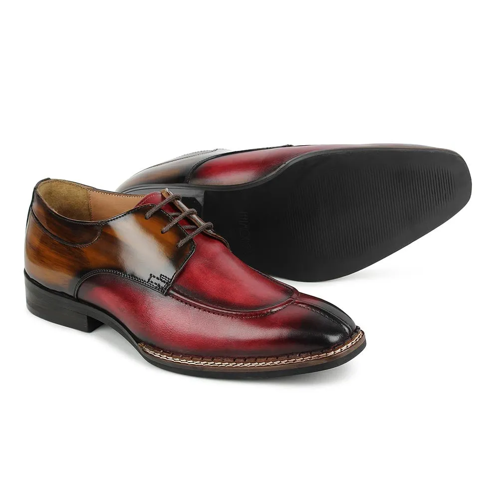 Dual Tone Patina Norwegian Derby