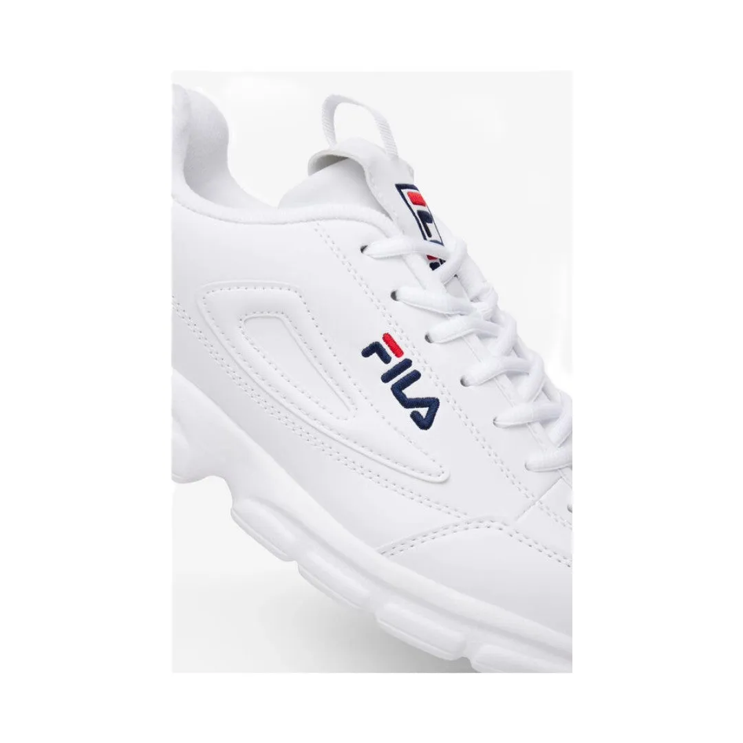 Fila Men's Disruptor SE White Navy Red Sneaker Shoes