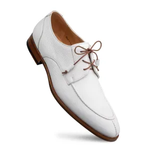 Fratello Split-Toe Deer Lace up-White | Mezlan