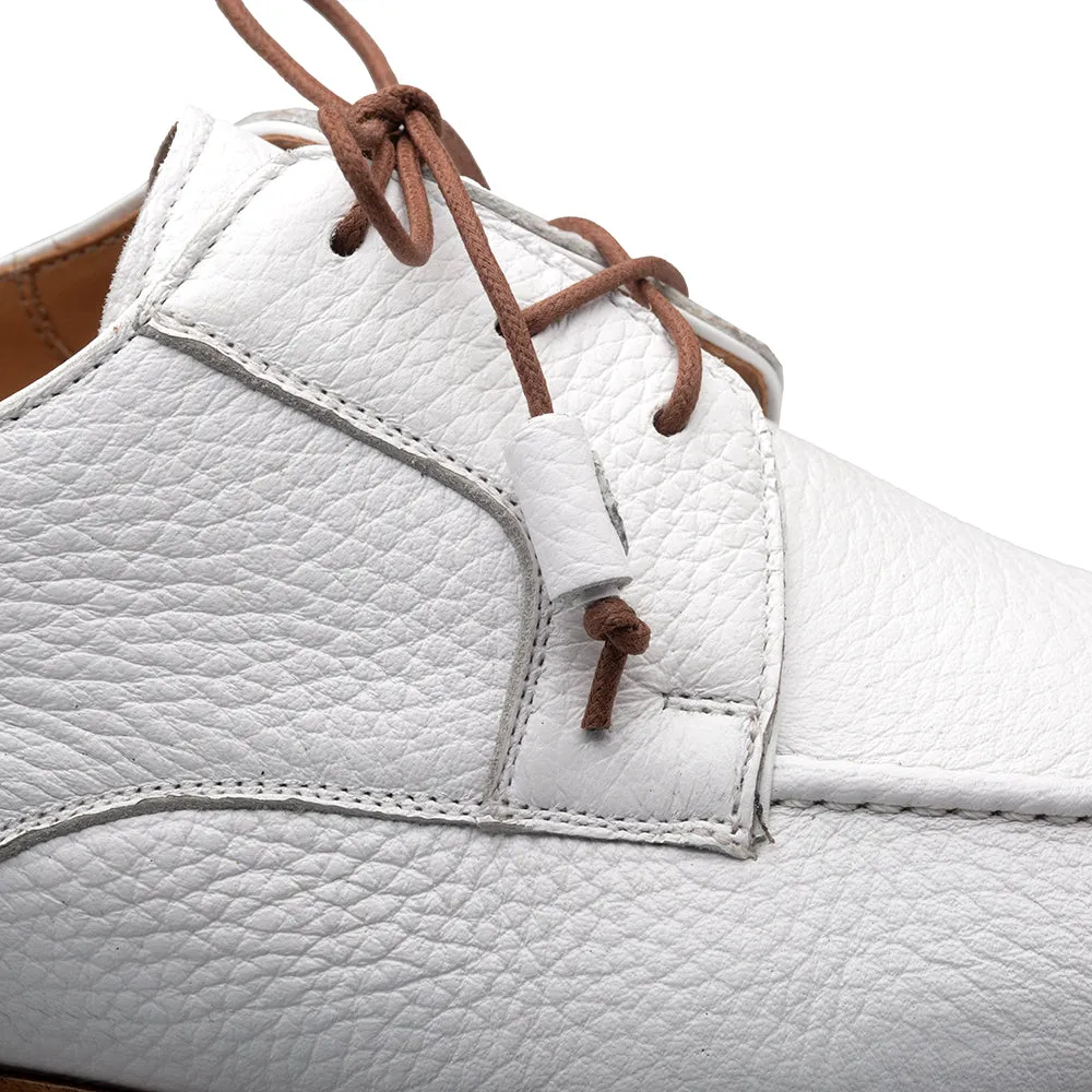 Fratello Split-Toe Deer Lace up-White | Mezlan