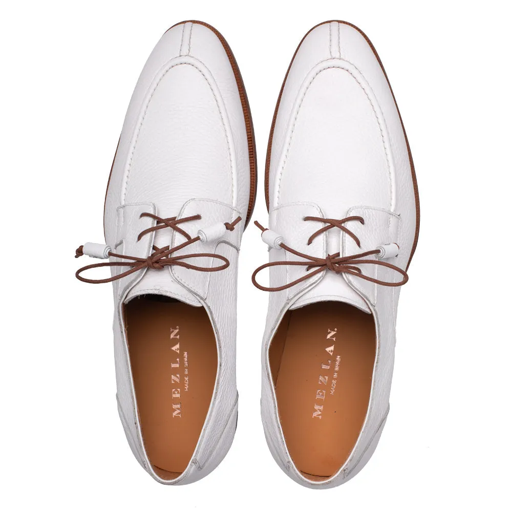 Fratello Split-Toe Deer Lace up-White | Mezlan
