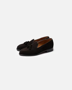 Fugashin Alder 2 Dark Brown Suede