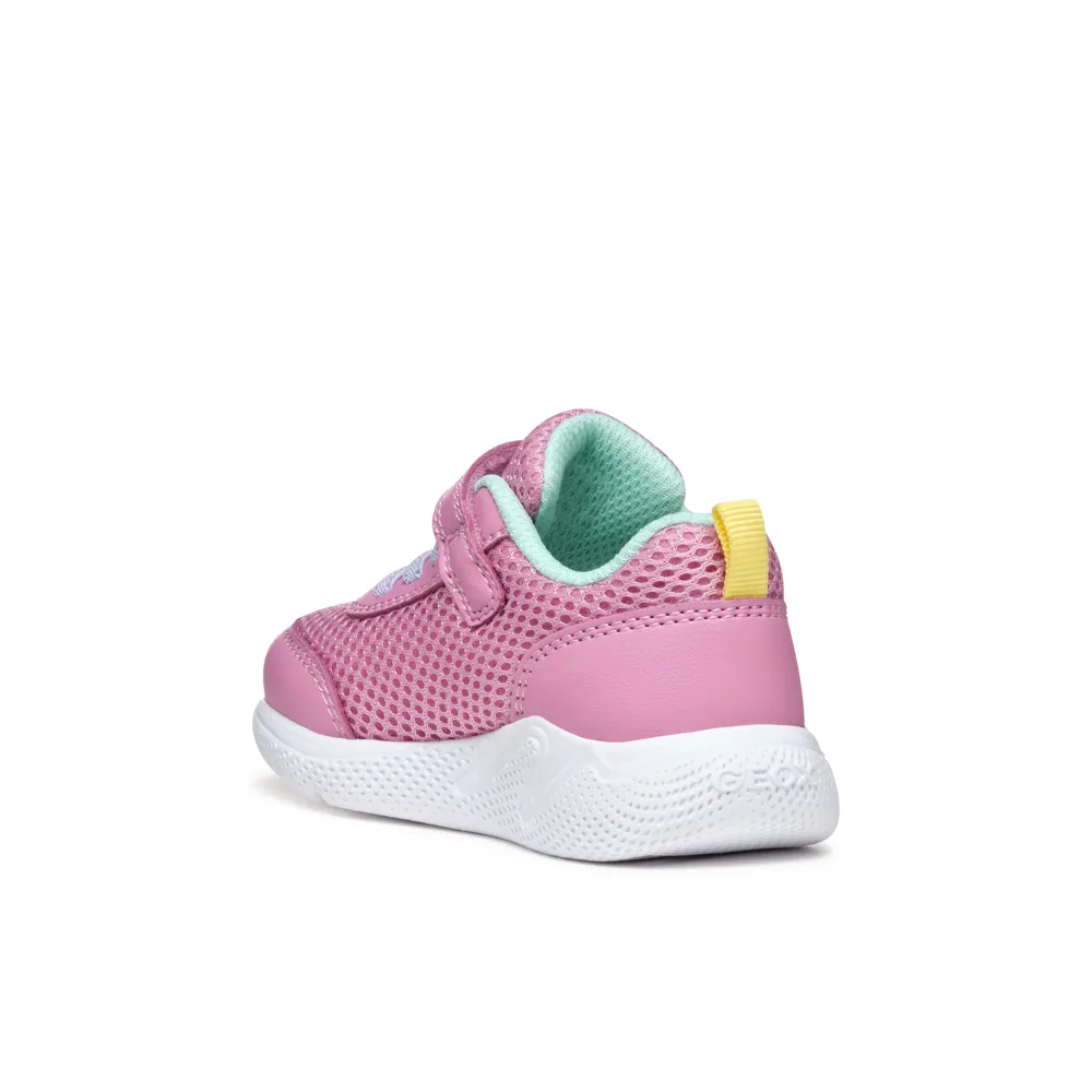 Geox - B Sprintye Girl - Pink/Watersea - Trainers