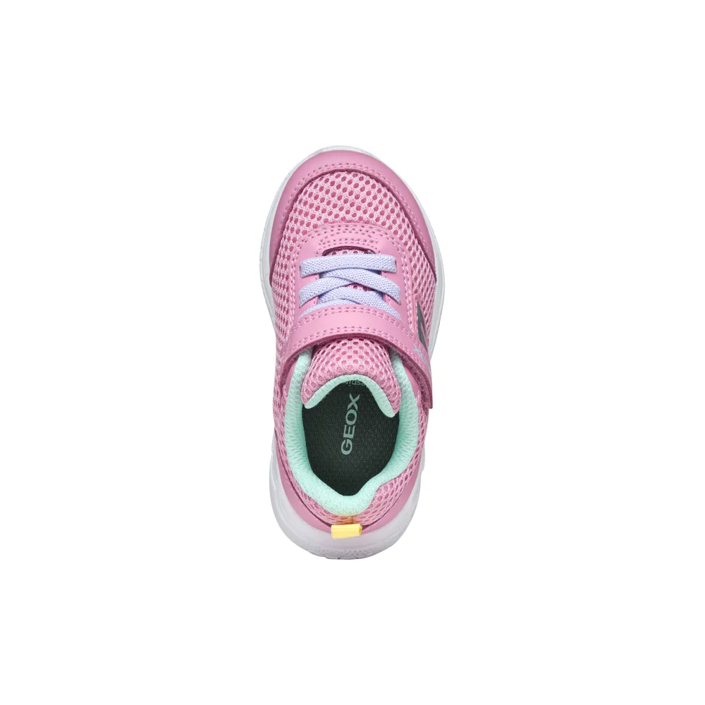 Geox - B Sprintye Girl - Pink/Watersea - Trainers