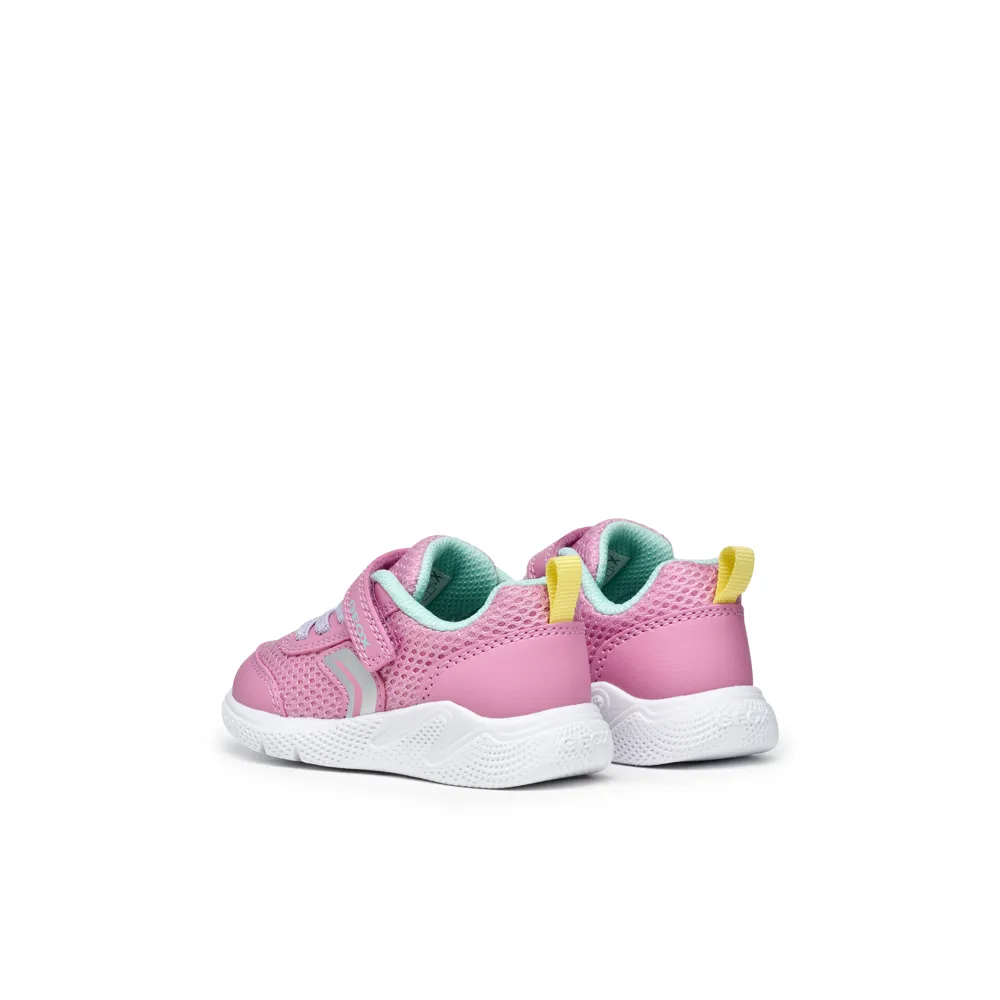 Geox - B Sprintye Girl - Pink/Watersea - Trainers
