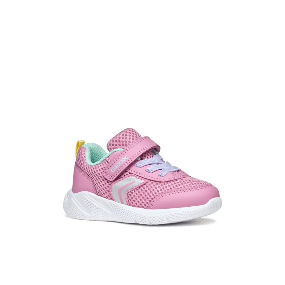 Geox - B Sprintye Girl - Pink/Watersea - Trainers