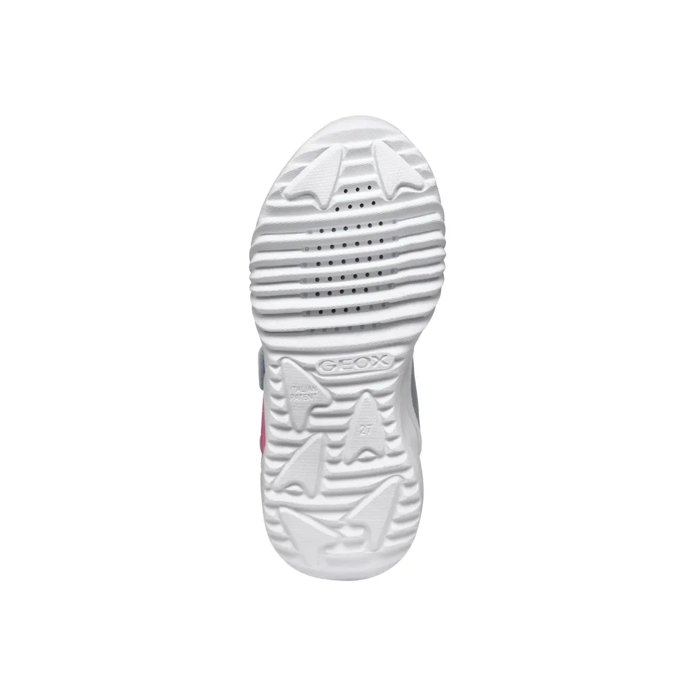 Geox - J Assister Girl - Sky/Pink - Trainers