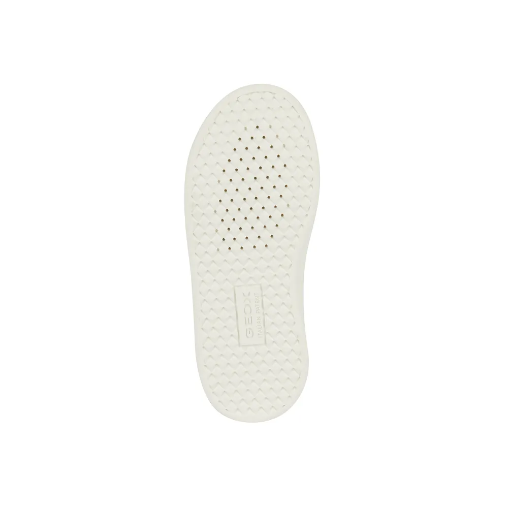 Geox - J Eclyper Girl - White/Rose Gold - Trainers