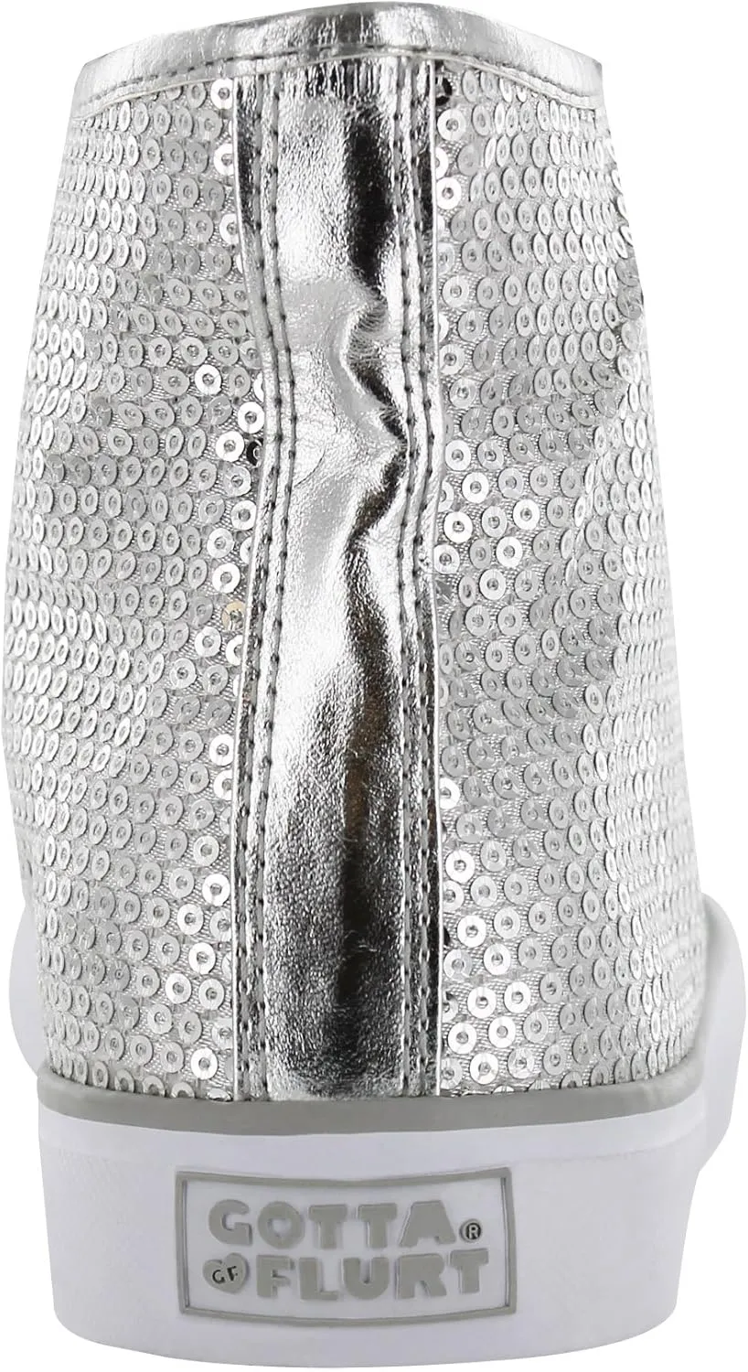Girl's Disco II Hi-Top Sequin Sneaker