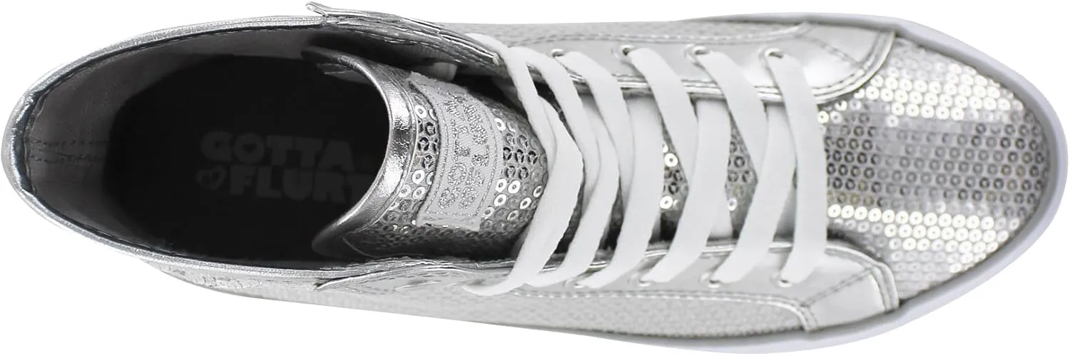 Girl's Disco II Hi-Top Sequin Sneaker