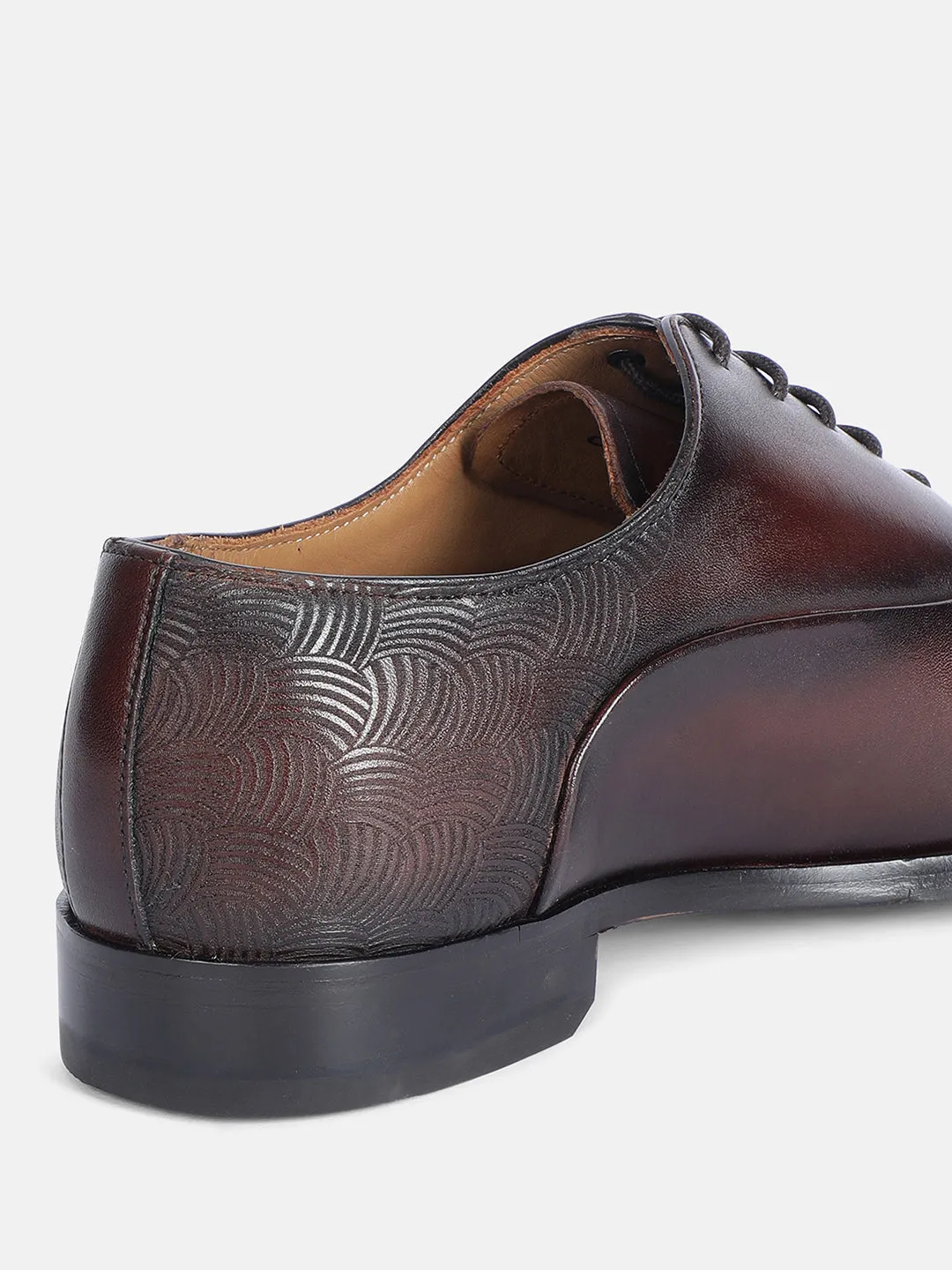 Gordon And Bros Brown Men Derby Lace Up Shoes