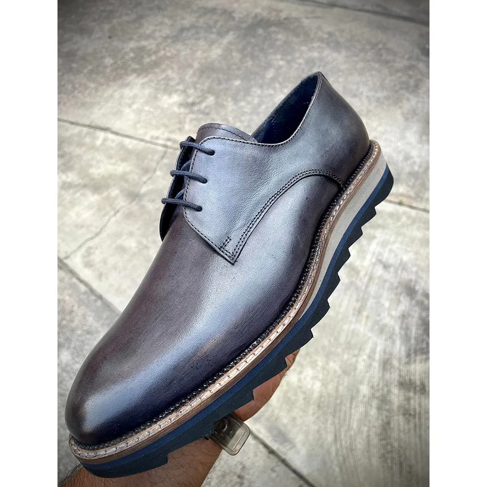 Grey Patina Extralight Derby