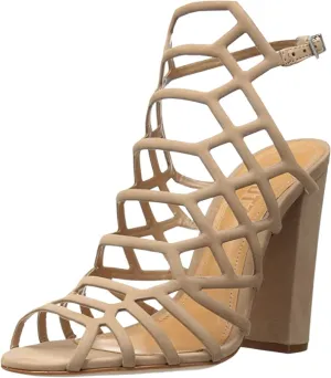 Heel Lightwood Strap Worldwide tracking Ankle Responsive Peep Schutz Jaden Toe Sandals Caged Dress Stacked