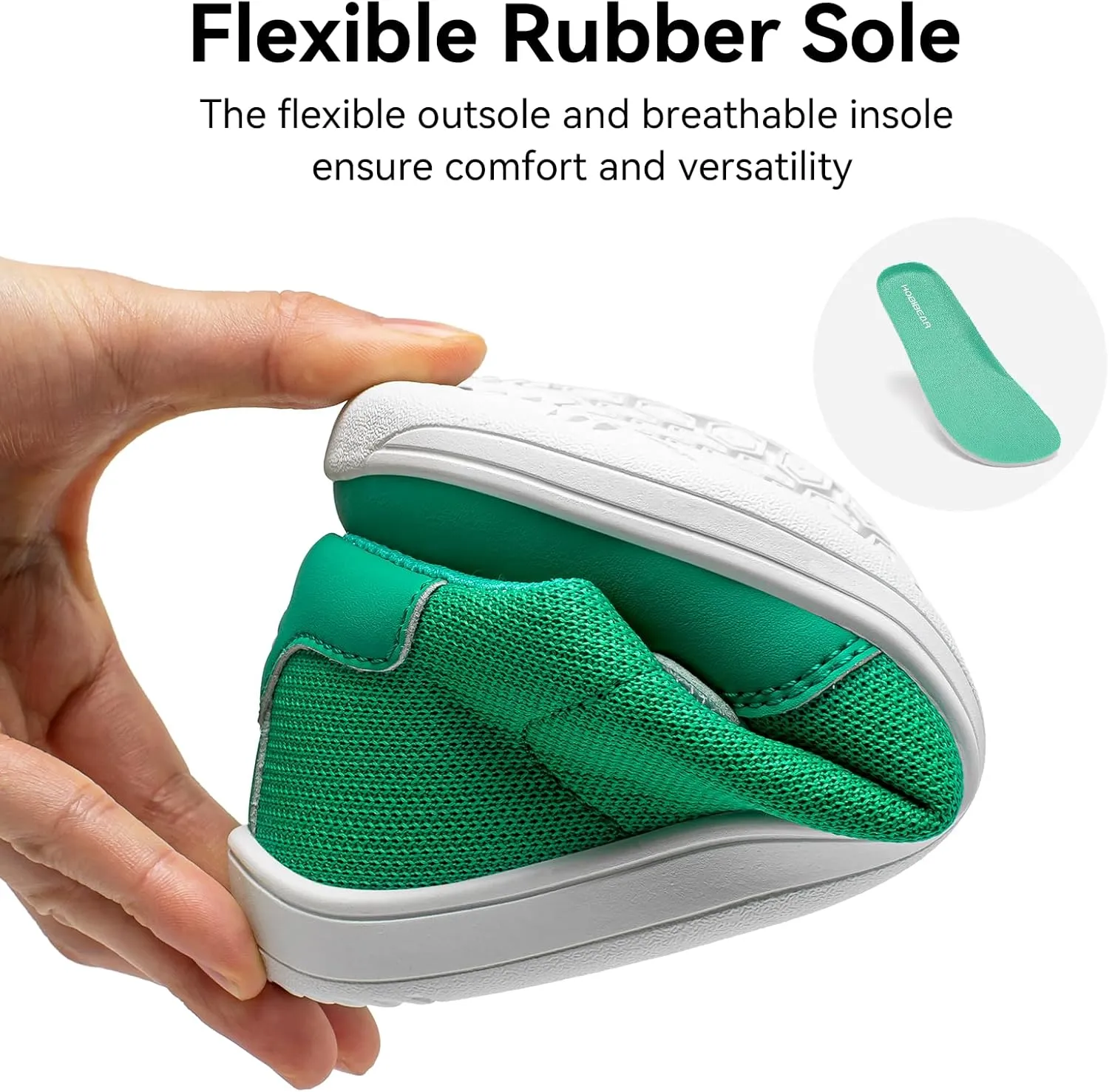 HOBIBEAR Kids Barefoot Shoes Wide Toe Box Zero Drop First Walk for Toddler Little Big Kid Boys Girls Sneaker