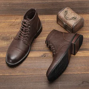 Keith | Vintage Derby Boots