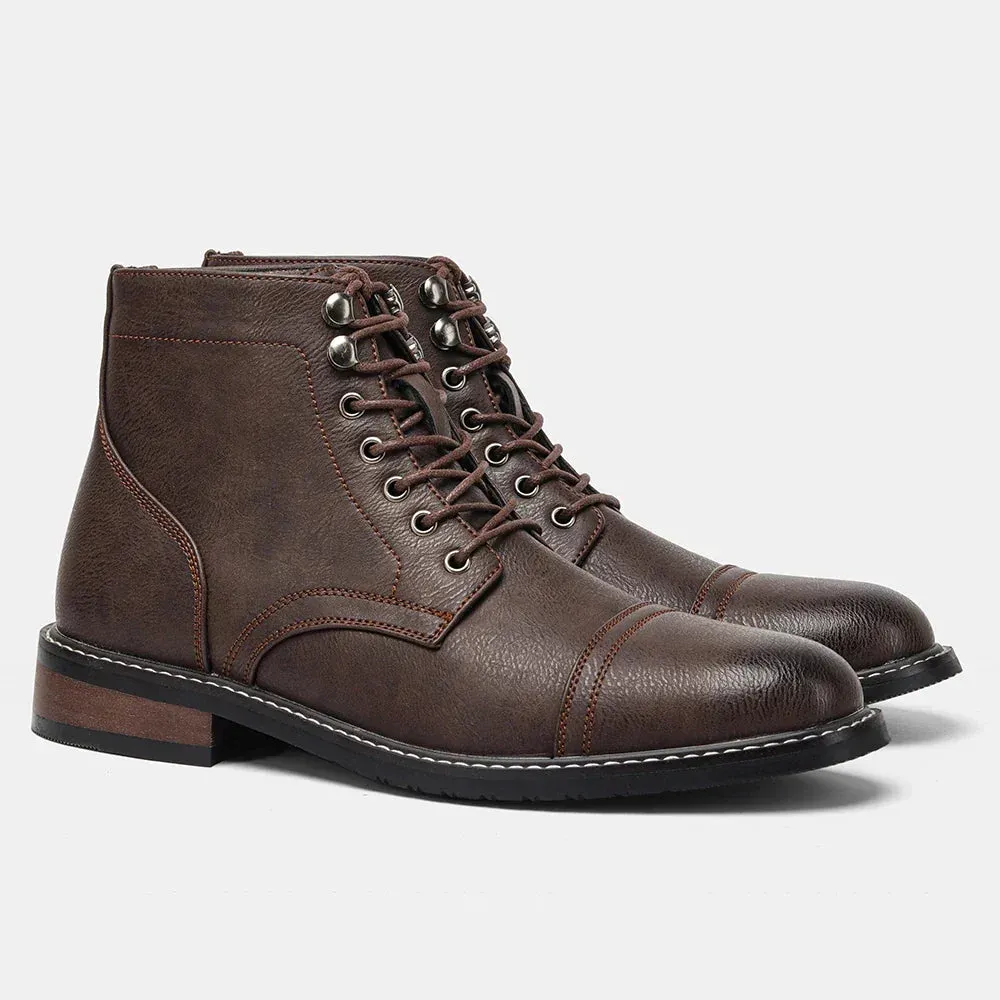 Keith | Vintage Derby Boots
