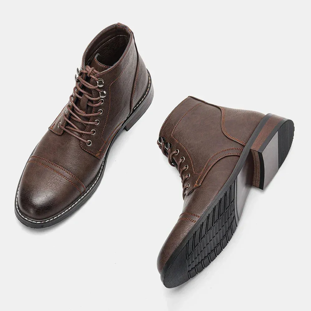 Keith | Vintage Derby Boots