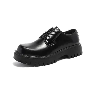 Lace-up Chunky Sole Derby Shoes