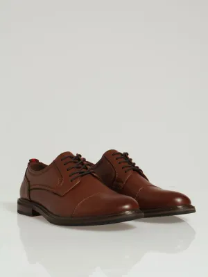 Langsen Lace Up Derby - Cognac