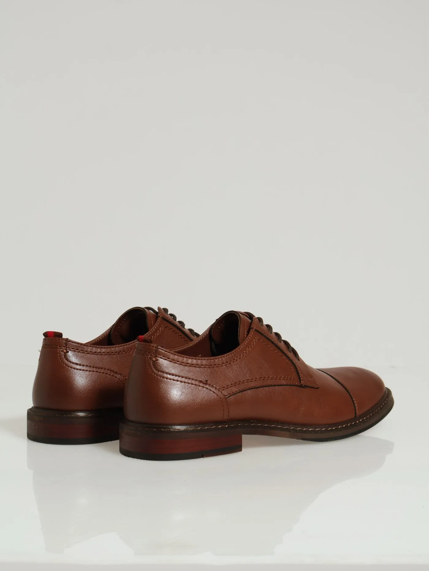 Langsen Lace Up Derby - Cognac