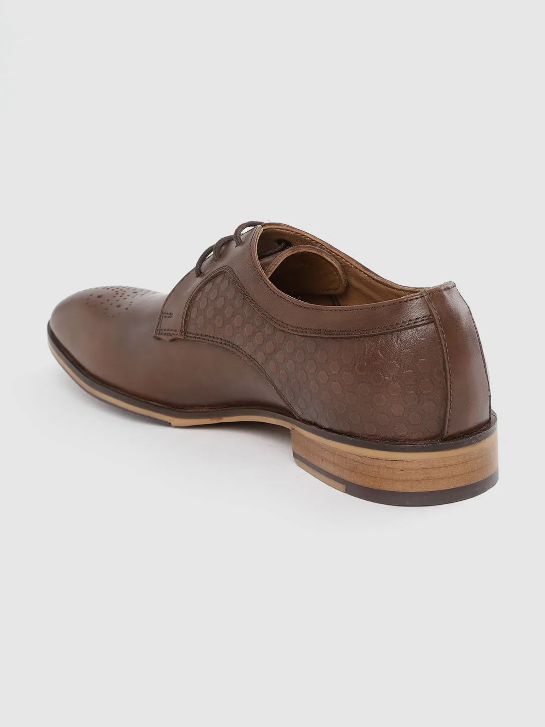Leather Brogue Lace Up Shoes