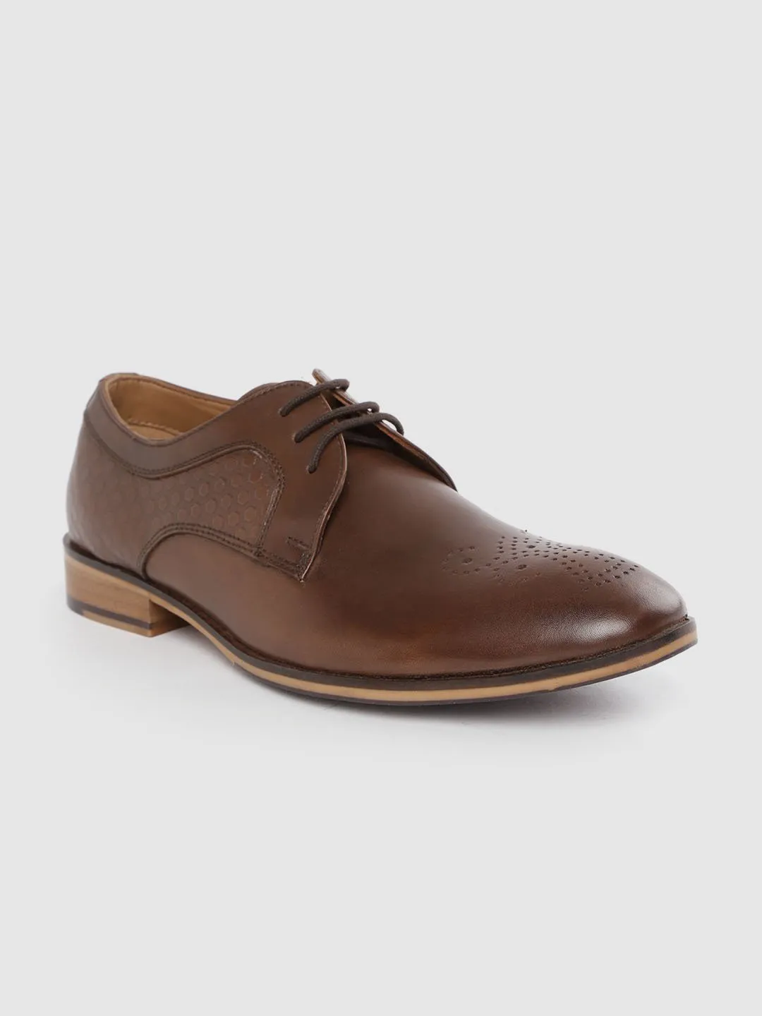 Leather Brogue Lace Up Shoes