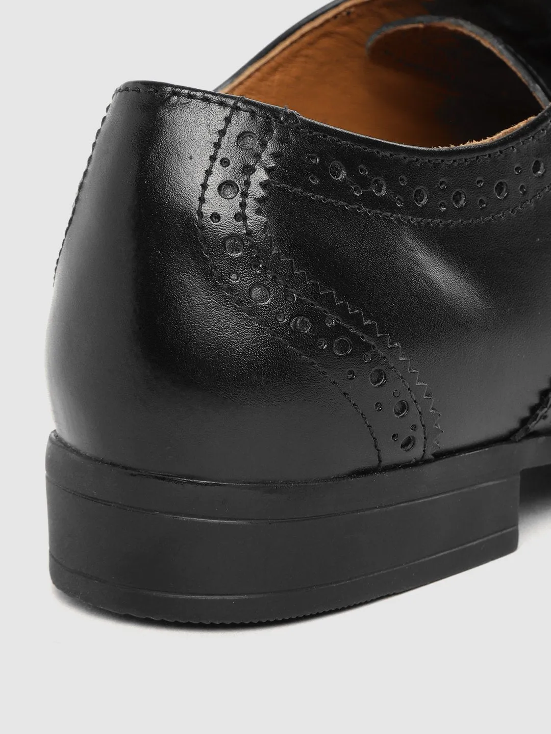 Leather Brogue Lace Up Shoes