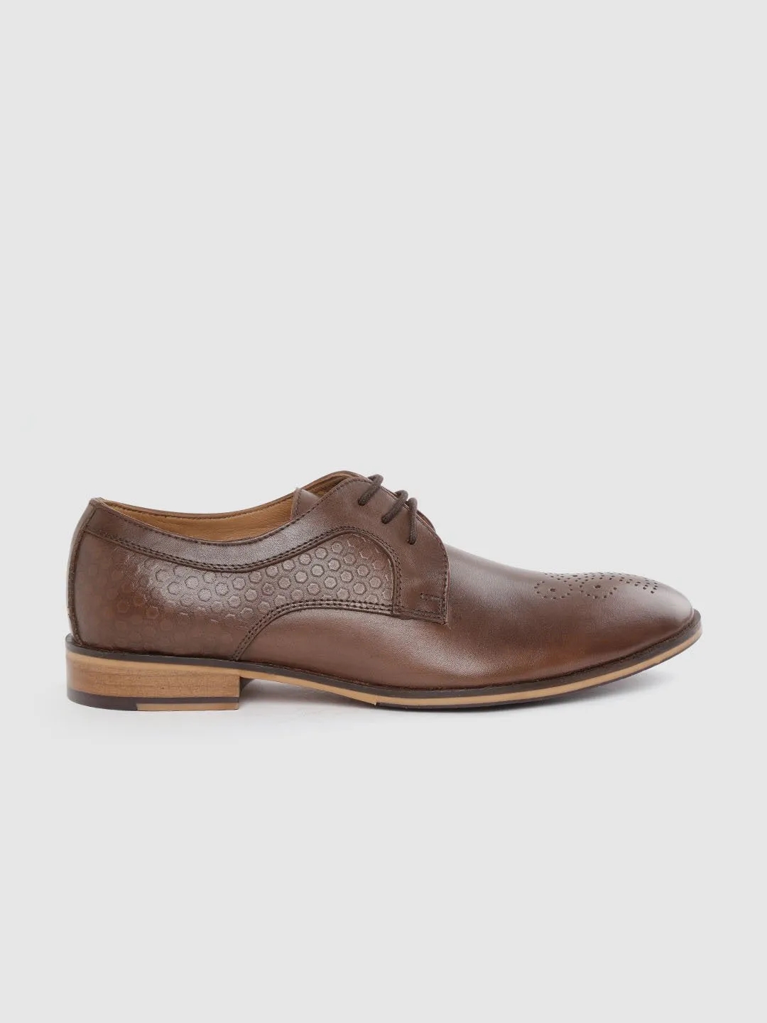 Leather Brogue Lace Up Shoes