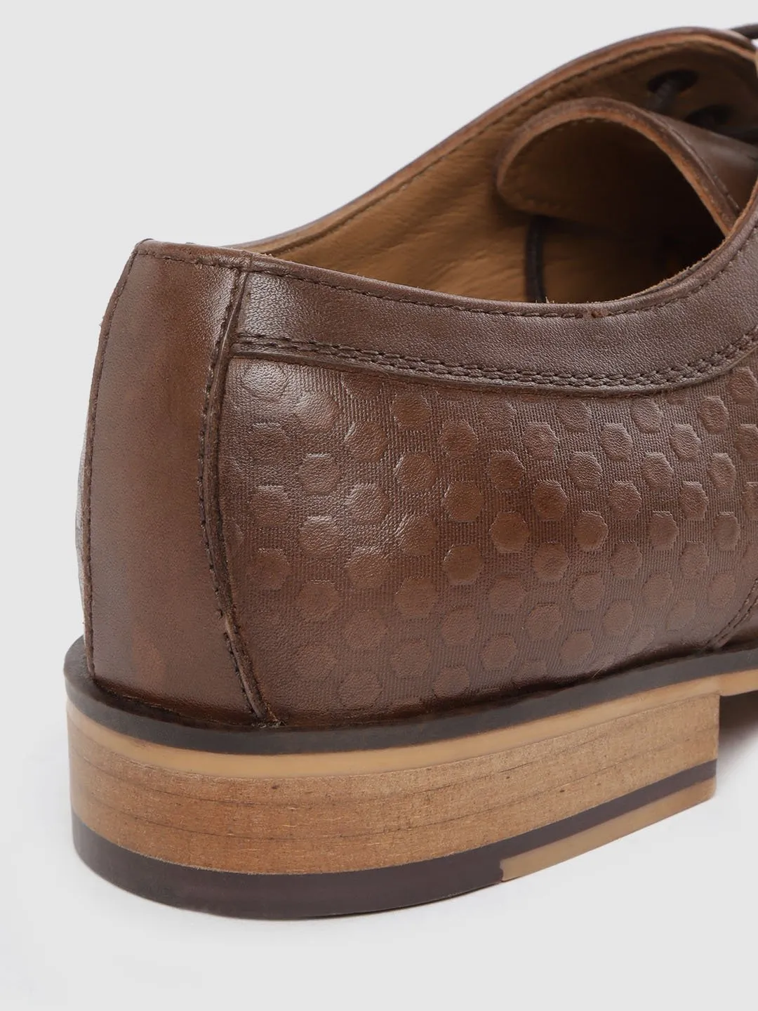 Leather Brogue Lace Up Shoes
