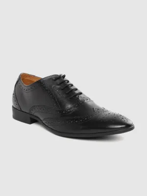 Leather Brogue Lace Up Shoes