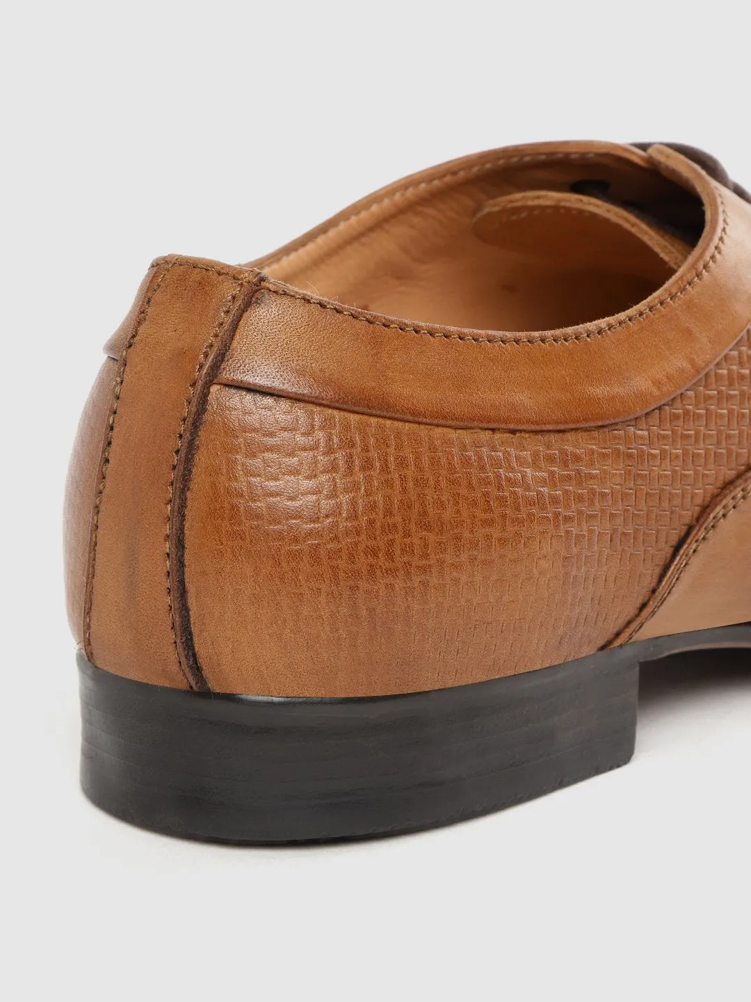 Leather Oxford Lace Up Shoes